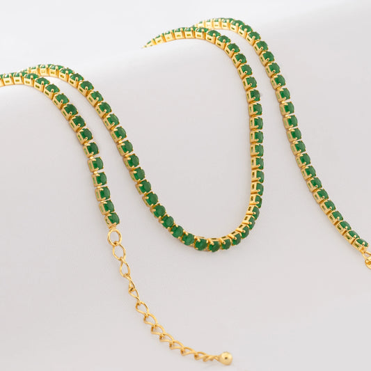 Cadena Circonias 45 cm