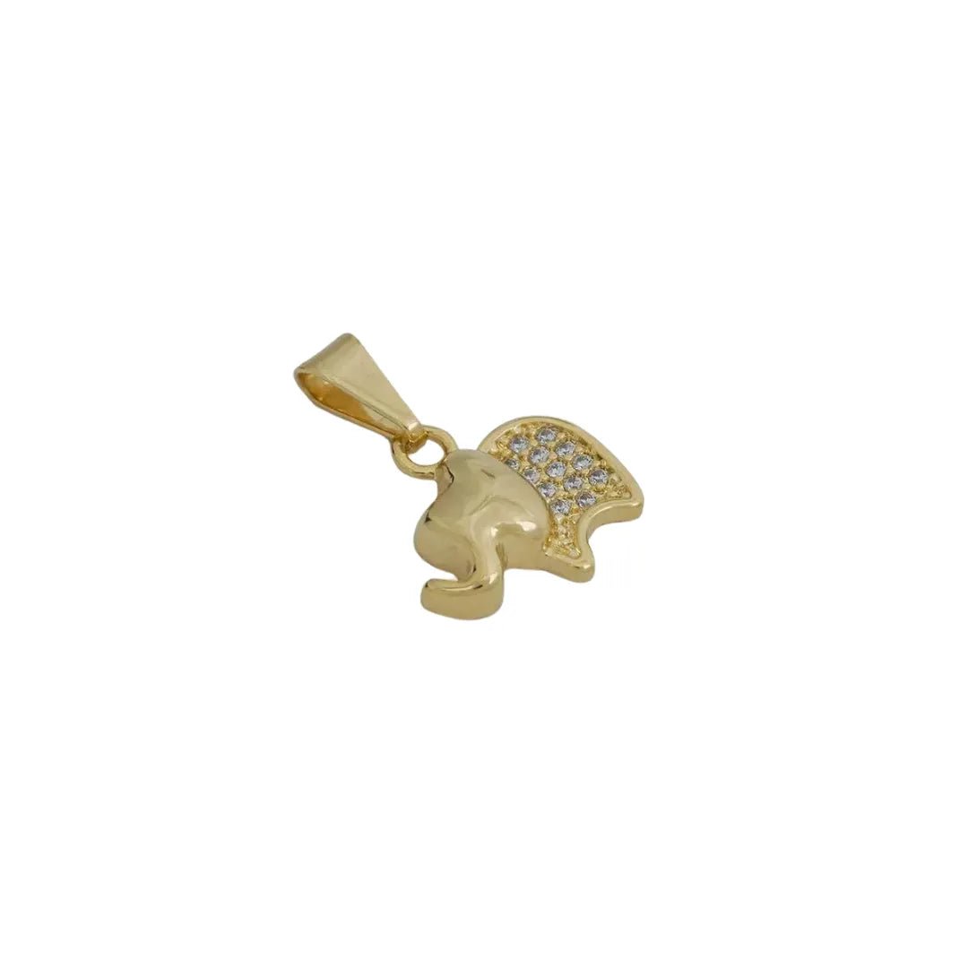 Elefante con circonias-Dijes-Mujer-