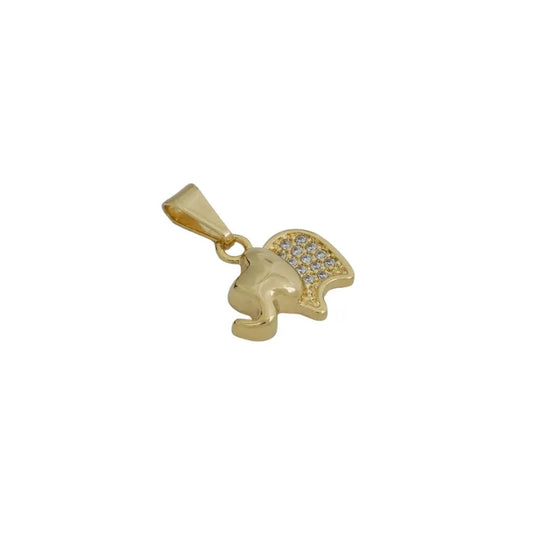 Elefante con circonias-Dijes-Mujer-