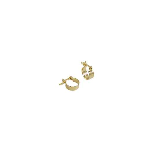 Perfect Golden-Aretes-Mujer-Candongas